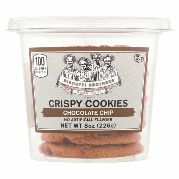 Biscotti Brothers Chocolate Chip Crispy Cookies  DestGlow