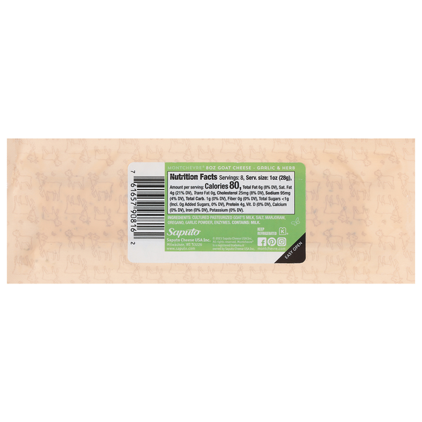 Montchevre Garlic &amp; Herb Goat Cheese