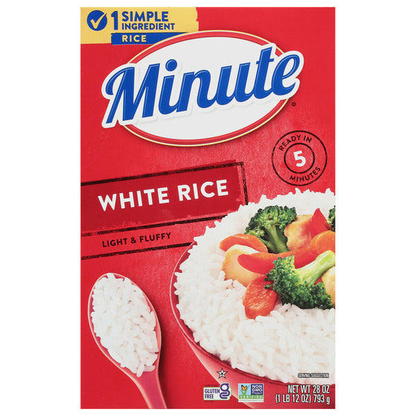 Minute Rice Instant White Rice, Gluten-Free