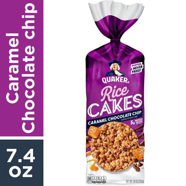 Quaker Rice Cakes, Caramel Chocolate Chip  DestGlow