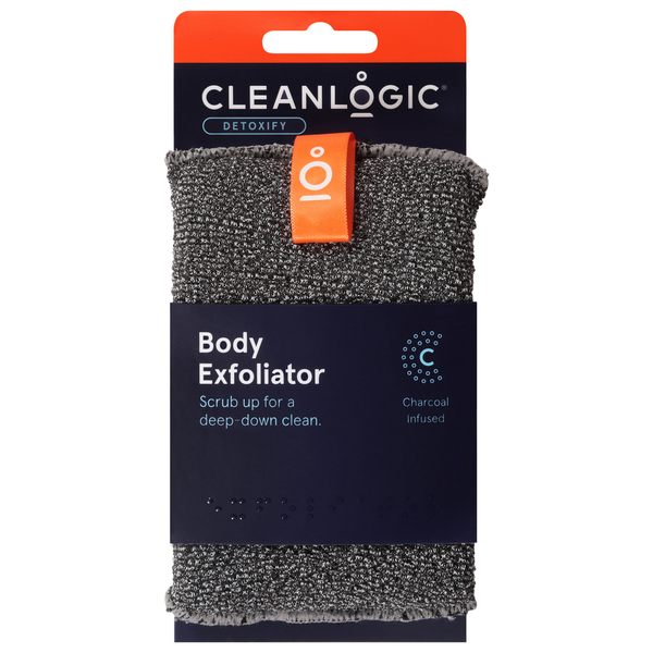Cleanlogic Body Care Detoxify Charcoal Infused Body Exfoliator  DestGlow