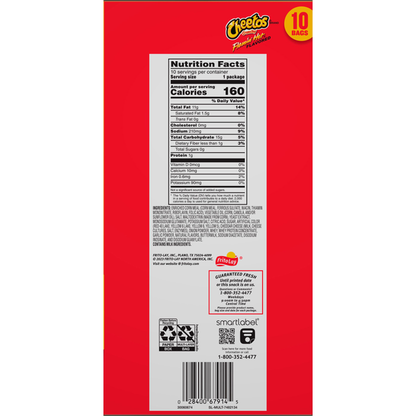 Cheetos Cheese Flavored Snacks, Flamin&