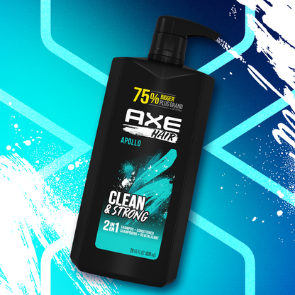 AXE 2-in-1 Shampoo &amp; Conditioner Apollo Wash &amp; Care