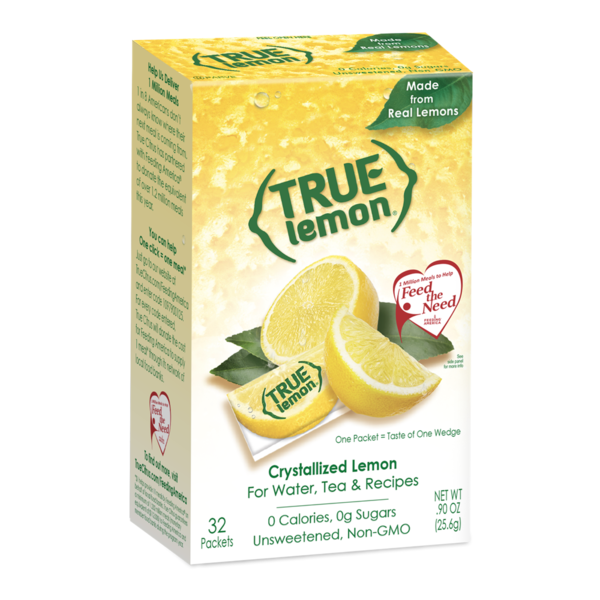 True Lemon Crystallized Lemon Water Enhancer  DestGlow