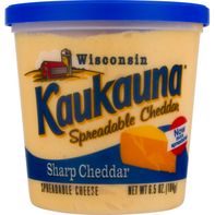 Kaukauna Sharp Cheddar Spreadable Cheese️  DestGlow