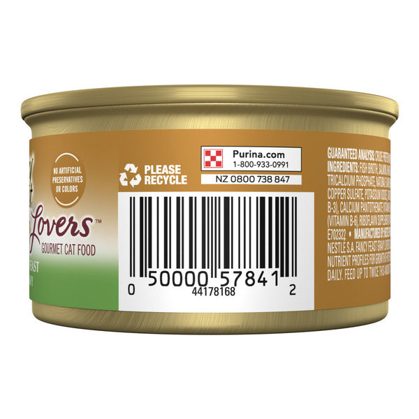 Purina Fancy Feast Gravy Lovers Salmon Feast in Gravy Gourmet Cat Food