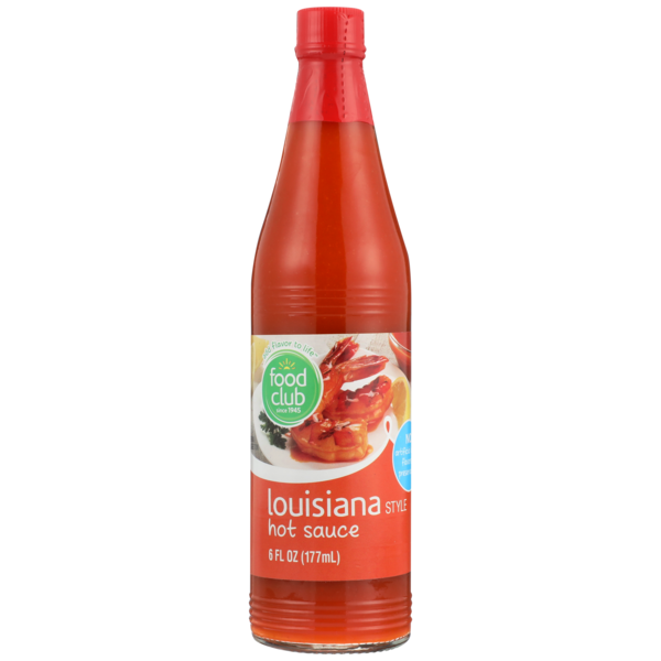 Food Club Louisiana Style Hot Sauce  DestGlow