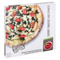 Manda Pizza, Cherry Tomatoes and Spinach️  DestGlow