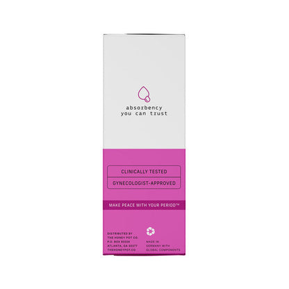 The Honey Pot Company Organic Cotton Regular, BPA-Free Applicator Tampons