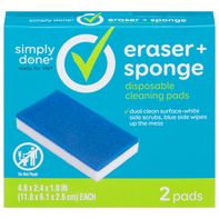 Simply Done Cleaning Pads, Disposable, Eraser + Sp...
️  DestGlow