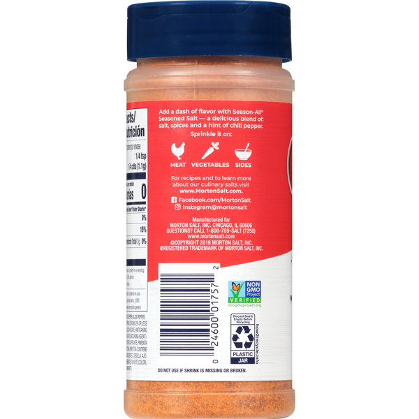 Morton Seasoned Salt, Season All  DestGlow
