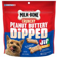 Milk-Bone Dipped Dog Biscuits Baked With Real Pean...
️