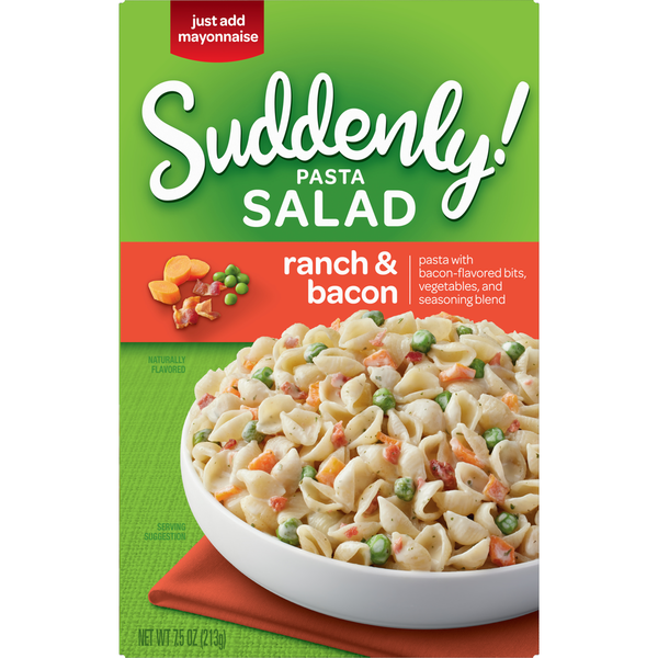 Betty Crocker Pasta Salad, Ranch &amp; Bacon  DestGlow