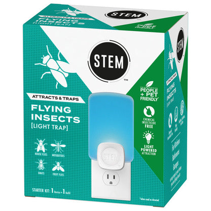 STEM Light Trap Starter Kit, Attracts and Traps Flying Insects