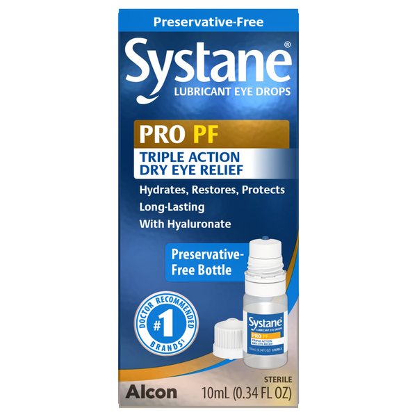 SYSTANE Pro PF Triple Action Lubricant Eye Drops  DestGlow
