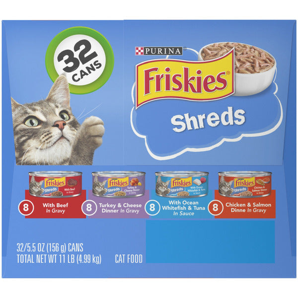 Purina Friskies Gravy Wet Cat Food , Savory Shreds  DestGlow