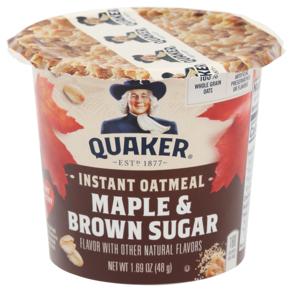 Quaker Instant Oatmeal, Maple &amp; Brown Sugar  DestGlow