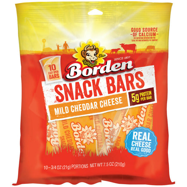 Borden Snack Bars, Mild Cheddar  DestGlow