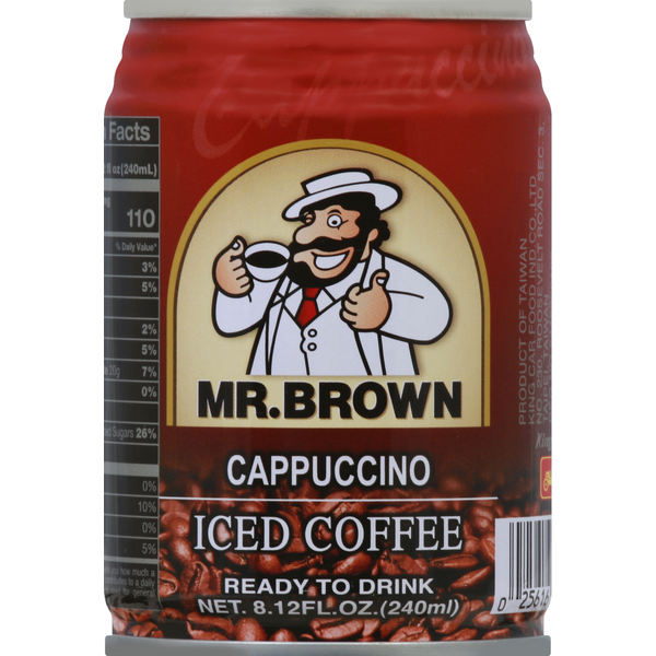 Mr. Brown Iced Coffee, Cappuccino  DestGlow