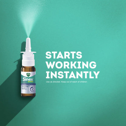 Vicks Sinex Original Ultra Fine Mist Nasal Spray Decongestant
