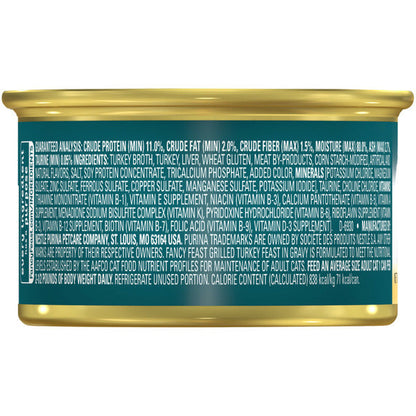 Purina Fancy Feast Grilled Turkey Feast in Gravy Wet Cat Food