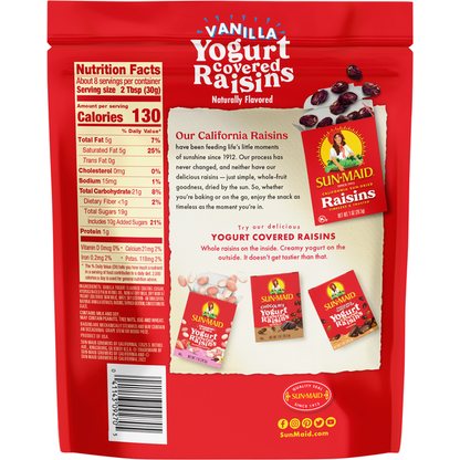 Sun-Maid Vanilla Yogurt Covered Raisins