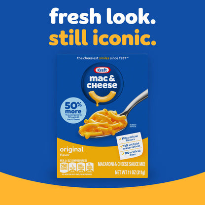 Kraft Original Mac &amp; Cheese Macaroni and Cheese Dinner  DestGlow