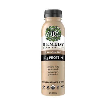 Remedy Organics Super Chai Fuel Plant-Based Protein Shake, Ready-to-Drink  DestGlow