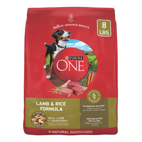 Purina ONE Dry Dog Food Lamb and Rice Formula  DestGlow