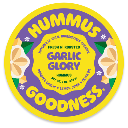 Hummus Goodness  Garlic Glory Hummus, Seed Oil Free