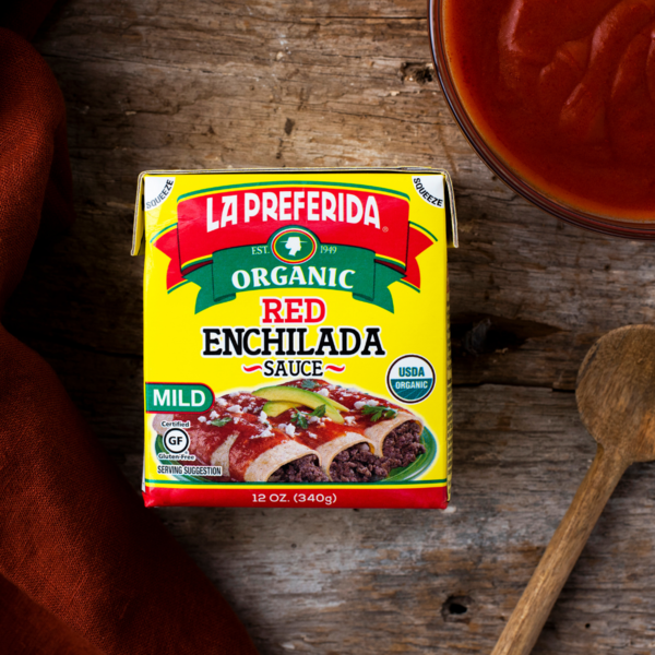 La Preferida Organic Red Enchilada Sauce, Tetra Recart  DestGlow