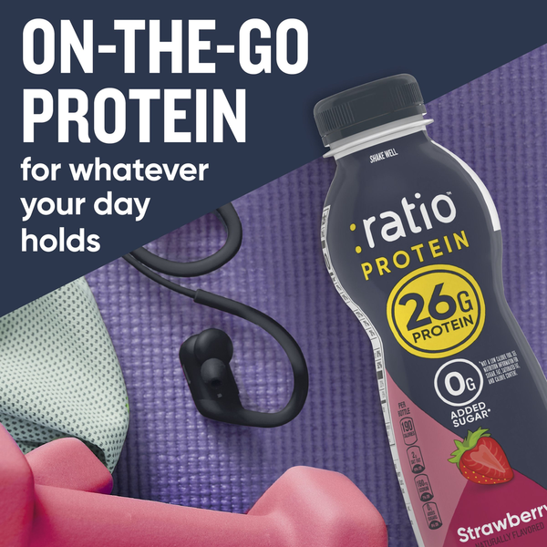 Ratio Protein Dairy Drink Strawberry  DestGlow