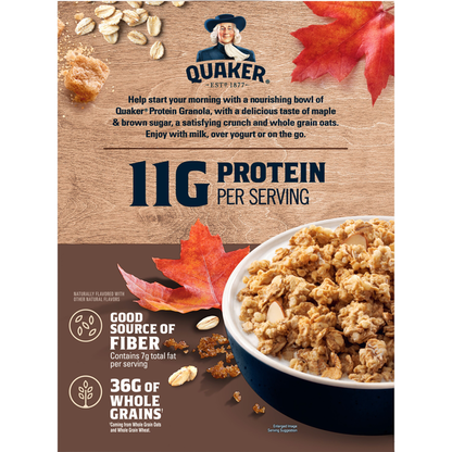 Quaker Protein Granola, Maple &amp; Brown Sugar
