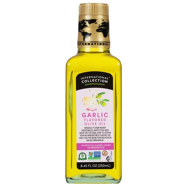International Collection Olive Oil, Garlic Flavored  DestGlow