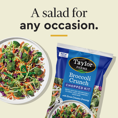 Taylor Farms Broccoli Crunch Chopped Salad Kit