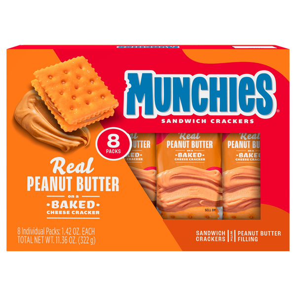 MUNCHIES Sandwich Crackers  DestGlow