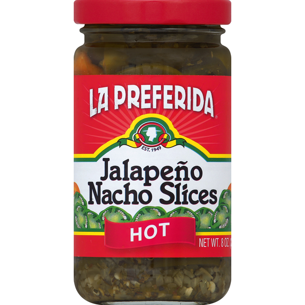 La Preferida Jalapeno, Nacho Slices, Hot  DestGlow