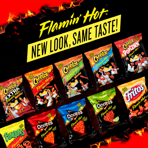Doritos Flavored Tortilla Chips, Flamin&