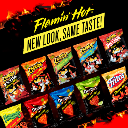 Doritos Flavored Tortilla Chips, Flamin&