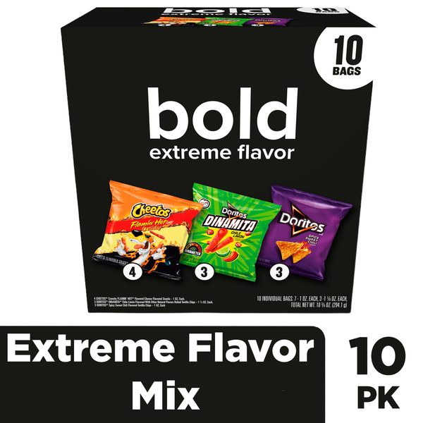 Frito Lay Snacks Extreme Flavor Mix Variety Pack  DestGlow