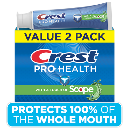Crest Pro-Health Toothpaste Plus Scope  DestGlow