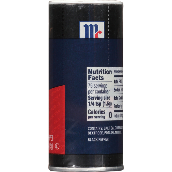 Morton Iodized Salt &amp; Black Pepper