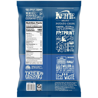 Kettle Brand Party Size Sea Salt &amp; Vinegar Potato Chips