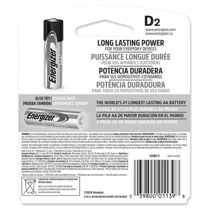 Energizer D Batteries, D Cell Alkaline Batteries