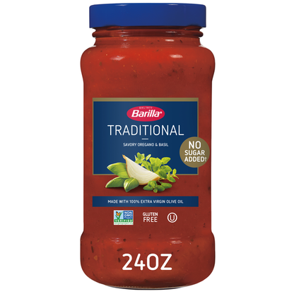 Barilla Traditional Savory Oregano &amp; Basil Pasta Sauce