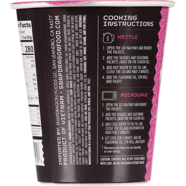 Snapdragon Miso Ramen Cup  DestGlow