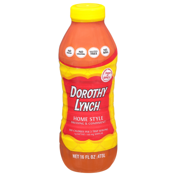 Dorothy Lynch Dressing &amp; Condiment, Homestyle, Savory Tomatoes, Sweet &amp; Spicy