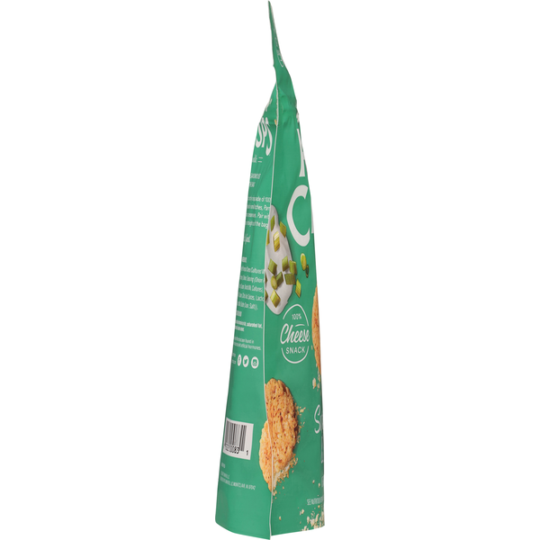 ParmCrisps Oven-Baked Sour Cream &amp; Onion Cheese Snack  DestGlow