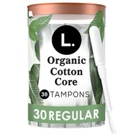 L. Tampons Regular, Contains an Organic Cotton Cor...
️  DestGlow