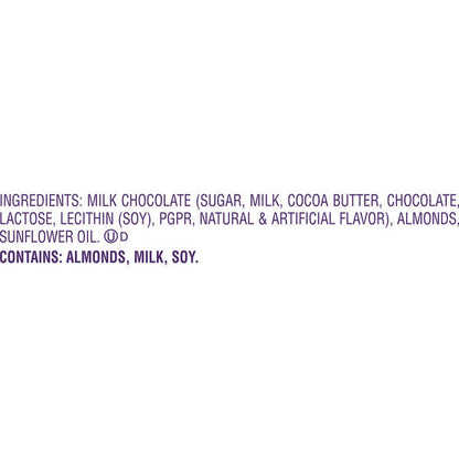 CADBURY DAIRY MILK Roast Almond Milk Chocolate Candy Bar, 3.5 oz